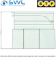 STP Green Weatherproof Triple Pole Break Glass, LED & Buzzer IP67