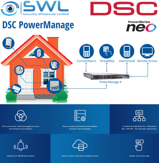 DSC PowerManage License: Adds 500 DSC Neo or DSC PRO Accounts Support