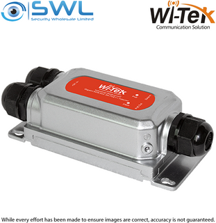 Wi-Tek WI-POE22E-O: PoE Long-Range PoE Extender 1 In 2 Out 120W Max
