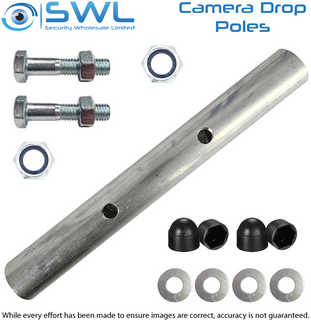 Dropper Pole CAMPOLEJOIN-C: Joiner For 28mm 2.5m Camera Dropper Pole 10011 BLACK