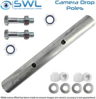 Dropper Pole CAMPOLEJOIN-C: Joiner For 28mm 2.5m Camera Dropper Pole 10010 WHITE