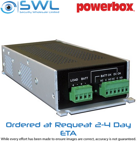 Powerbox PB256-2405CML: 26.6VDC 5A Power Supply, 4A Output + 1A Charging