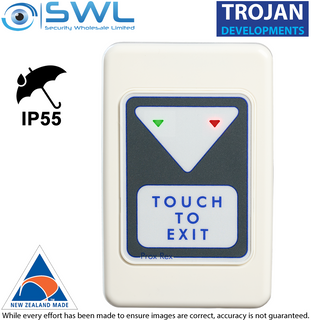 Trojan Prox Rex - Touch To Exit Unit - IP55