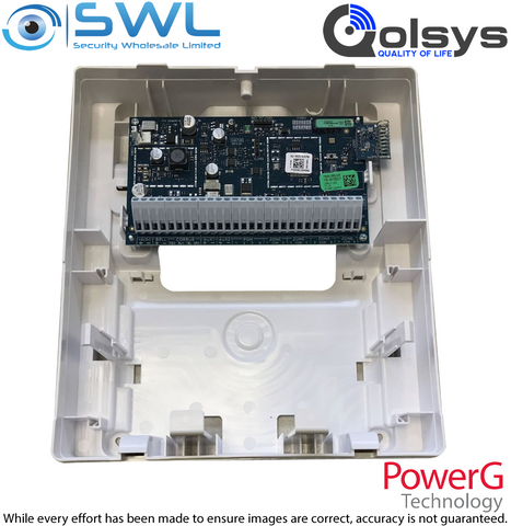 Qolsys PG4WLSHW8-ANZ: Hardwired to PowerG Module 8x Hardwired Zones Small Cabin
