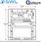 Qolsys PG4WLSHW8-ANZ: Hardwired to PowerG Module 8x Hardwired Zones Small Cabin