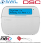DSC Neo Kit: 8-128 Zone Panel, Cabinet, Plug Pack, Tamper, LCD KP Prox