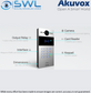 Akuvox R20K-2 2-Wire SIP Intercom with Keypad and RF Card Reader