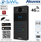 Akuvox R20K-L SIP Intercom, Keypad, RF Card Reader, LTE 4G Black