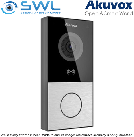 Akuvox E12W SIP Video Door Bell with Relay & Wifi Silver