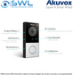 Akuvox E12W SIP Video Door Bell with Relay & Wifi Black