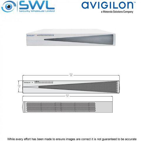 Avigilon VMA-AS3-8P4-AU 8ch Appliance NVR with 4Tb Storage & 8 PoE Ports
