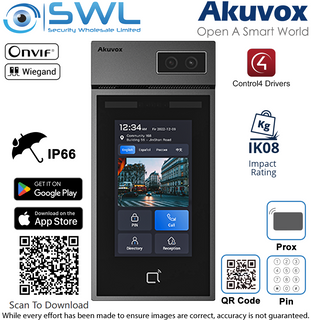 Akuvox S535 SIP Intercom, Keypad, RF Card Reader, Face Rec,