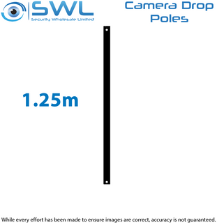 Dropper Pole 1.25m Camera Dropper Pole 28mm Diameter BLACK