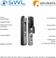 Akubela SL50 Smart Lock, WiFi, Bluetooth, IP52