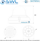 Soterix DC-5V-1 5Mp Dome, WDR. IR 30m, IP67, IK10 PoE, 2.7-13mm Lens ONVIF