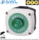 STP Surface Plastic Weatherproof Exit Button IP66 DPDT - Green Mushroom