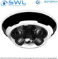 Soterix MS-20V-1 20Mp Multi-sensor, IR30m, IP67, IK10 PoE, 2.8-8mm ONVIF