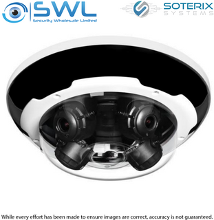 Soterix MS-20V-1 20Mp Multi-sensor, IR30m, IP67, IK10 PoE, 2.8-8mm ONVIF