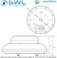 Soterix MS-20V-1 20Mp Multi-sensor, IR30m, IP67, IK10 PoE, 2.8-8mm ONVIF
