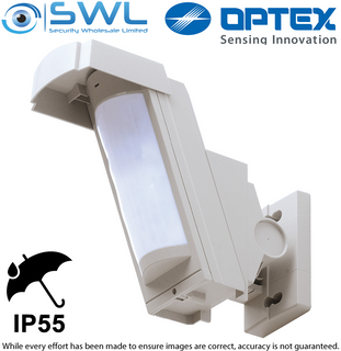 Optex HX-40DAM: Outdoor High Mount Dual Tech PIR & Microwave Detector - 12m, 85&deg;