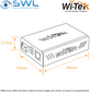 Wi-Tek WI-MC111G: Media Converter 1 x 1Gb SFP + 1 x RJ45 1Gb PoE