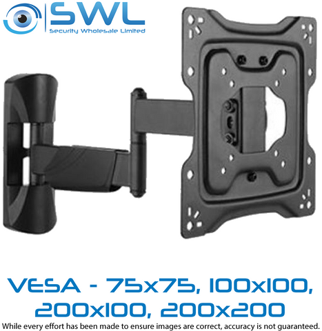 Monitor Bracket LPA50-222: 23''-43'' VESA  75x75, 100x100, 200x100, 200x200