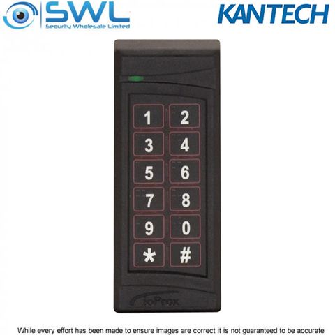 Kantech P225KPXSF ioProx Reader: XSF, Mullion, Integrated KP, 16.5cm Range
