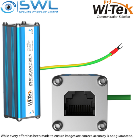 Wi-Tek WI-SPD10KV-POE-A: Gigabit PoE Surge Protector