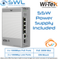 Wi-Tek WI-PCES306GF-H:4x 1Gbps PoE Ports + 1x RJ45+1 SFP 1Gbps  Hardened