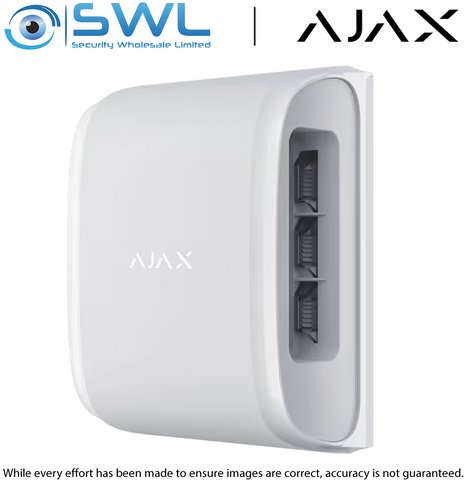 Ajax Dual Curtain Outdoor - White (9AU)