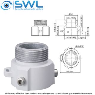 PFA111: Adaptor to Suit SD4, SD5 & SD6 PTZ For Ceiling, Wall or Parapet mt