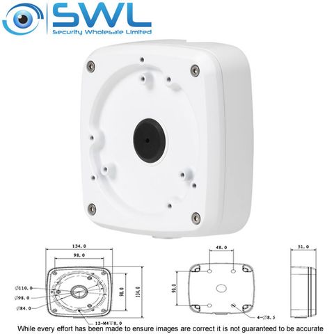 PFA123: IP66 Rated Back Box For 3 Hole Domes