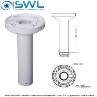 Dahua PFB300C: Pendant Ceiling Dropper Pole Mount 236mm