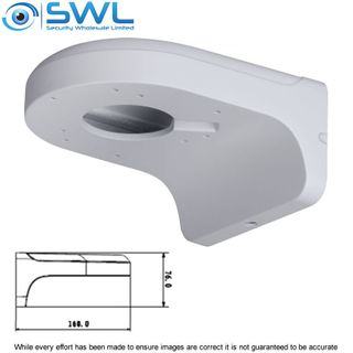 D PFB203W: Wall Bracket For VF Dome + VF Eyeball Cameras