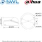 Dahua IPC-HDBW3441FP-AS-M: 4Mp STARLIGHT Wedge -AI- WDR IR50m IP67 IK10 2.8mm
