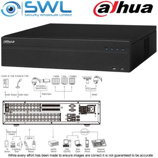 Dahua XVR5832S-X: 32CH 4K Pentabrid. HDCVI / IP. No Hard Drives Included.