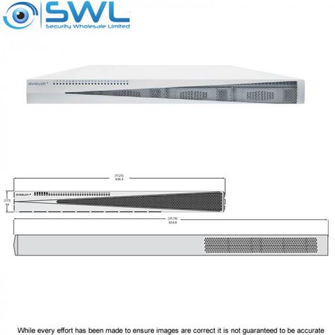Avigilon VMA-AS3-24P24-AU 24ch Appliance NVR. 24Tb Storage & 24 PoE Ports