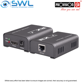 Provision-ISR PR-HDoNet+ HDMI Extender Over Cat5e/Cat6, Extend 40-60 Metres