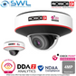 Provision-ISR DMA-340IPEN-28-V4: Eye-Sight 4MP Indoor Mini Dome WDR IR10m IK10