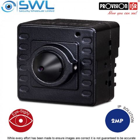 Provision-ISR MC-392IP543 IP 2Mp Covert Camera, DWDR, Pinhole Lens 4.3mm