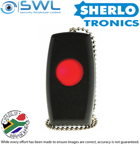 Sherlotronics PTX1 433MHz Panic Transmitter on Pendant Chain