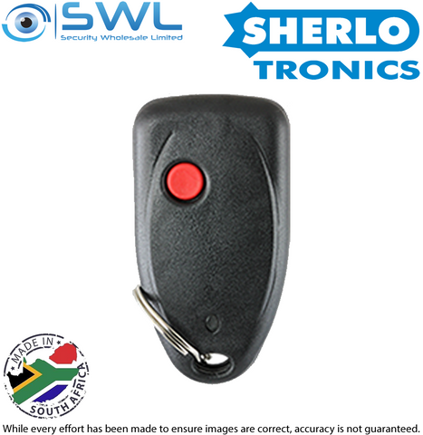 Sherlotronics TX-1 433MHz Single Button Key Ring Transmitter