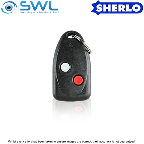 Sherlotronics TX-2 433MHz 2 Button Key Ring Transmitter