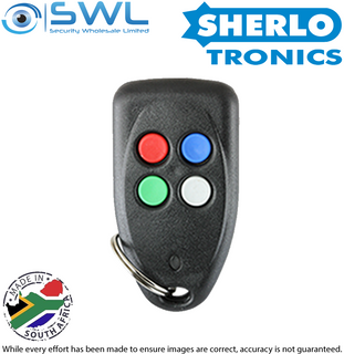 Sherlotronics TX-4 433MHz 4 Button Key Ring Transmitter