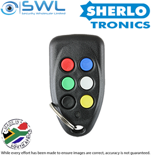 Sherlotronics TX-6 433MHz 6 Button Key Ring Transmitter