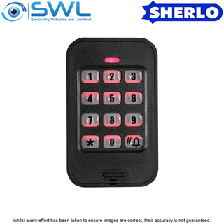 Sherlotronics Wireless Keypad 433MHz - Battery or 12VDC