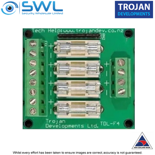 Trojan TDL 4FB – 4 Way Fuse Board AC/DC