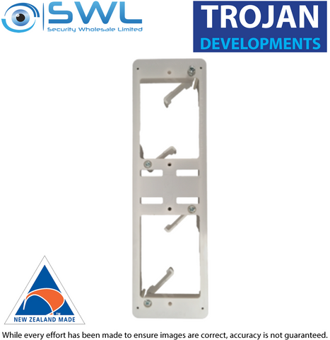 Trojan TDL-VDFB – Vertical Double Flush Box - White