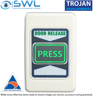 Trojan Press Rex PRESS TO EXIT (PTE) 12VDC / 24VDC (Backlit)