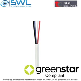 TYCAB 4 Core 0.22mm Tinned Security Cable 300m Box